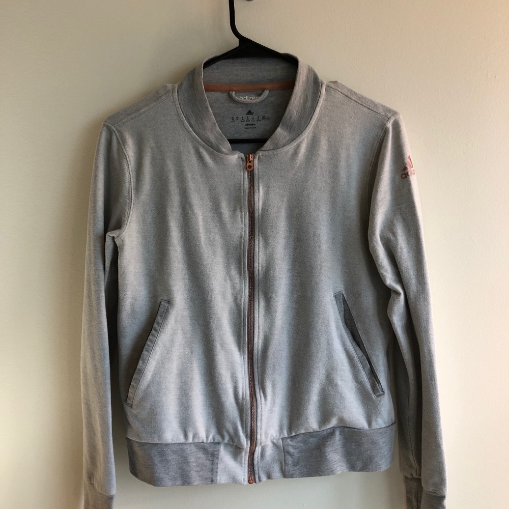 Adidas zip-up Jacket "gray"